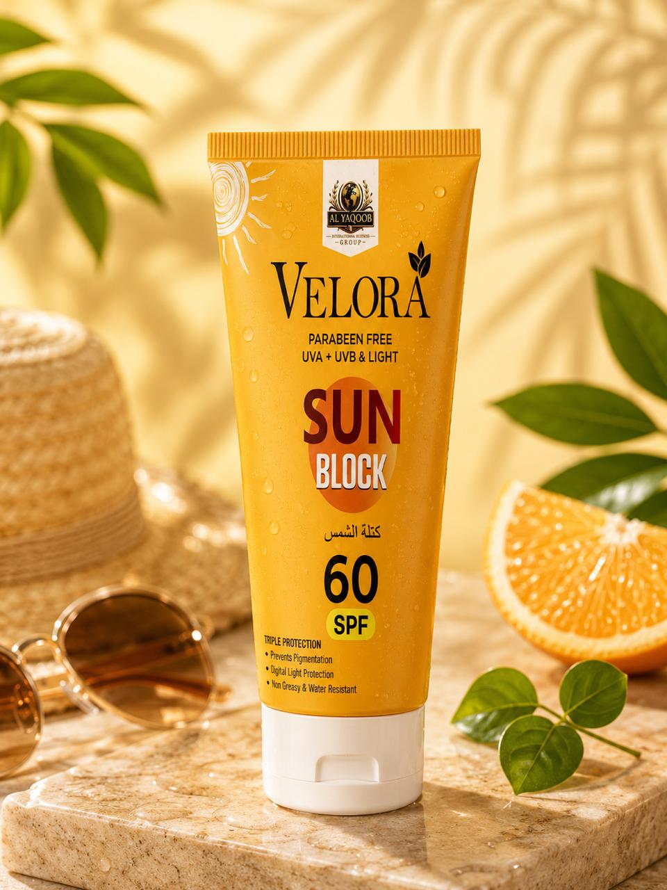 Velora Sun Block SPF 60